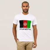 Afghaanse vlag t-shirt (Voorkant volledig)