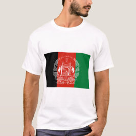 Afghaanse vlag t-shirt