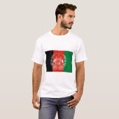 Afghaanse vlag t-shirt (Voorkant volledig)