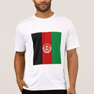 Afghaanse vlag t-shirt
