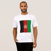 Afghaanse vlag t-shirt (Voorkant volledig)