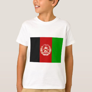 Afghaanse vlag t-shirt