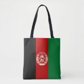 Afghaanse vlag tote bag (Voorkant)