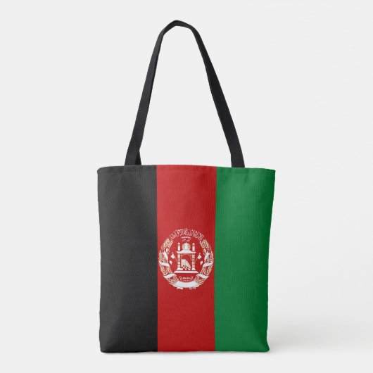 Afghaanse vlag tote bag (Achterkant)