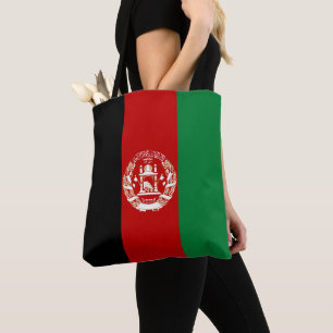 Afghaanse vlag tote bag