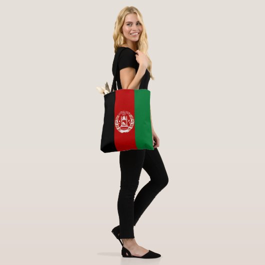Afghaanse vlag tote bag (Op model)