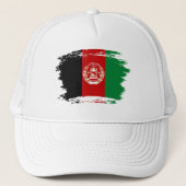 Afghaanse vlag trucker pet (Voorkant)