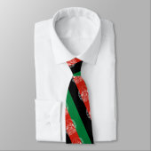 Afghaanse vlag, vlag van Afghanistan Stropdas (Gebonden)