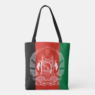 Afghaanse vlag, Vlag van Afghanistan Tote Bag