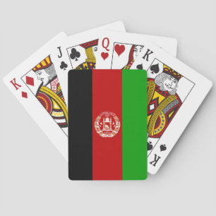 Afghaanse Vlagspellen, Afghanistan Speelkaarten