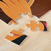 Afghaanse vrouwen die Darya Puzzle spelen Legpuzzel (Zijkant)