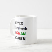 afghaanse vrouwen koffiemok (Voorkant links)