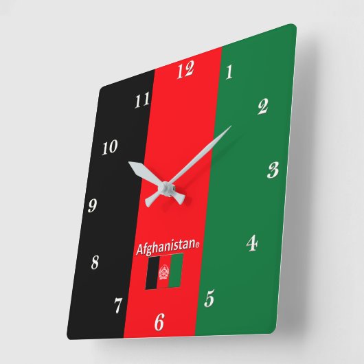 Afghaanse wandklok (Hoek)