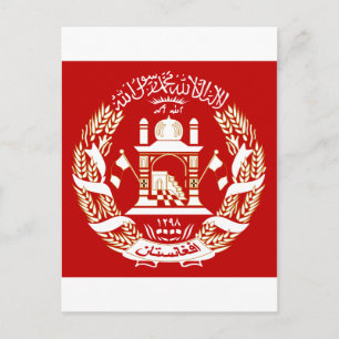 Afghaanse wapenschild briefkaart