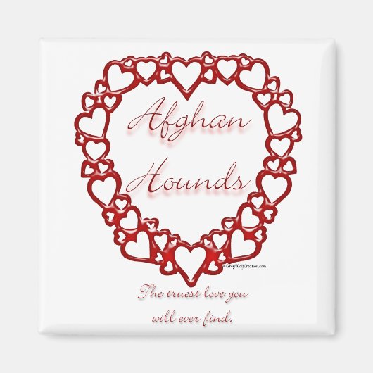 Afghaanse ware liefde magneet (Voorkant)