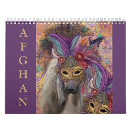 Afghaanse windhond 2025 kalender