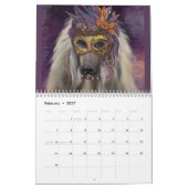 Afghaanse windhond 2025 kalender (Feb 2027)