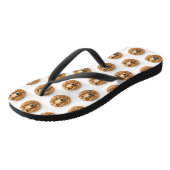 Afghaanse Windhond 3D Geïnspireerd Teenslippers (Schuin)