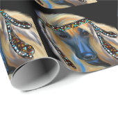 Afghaanse windhond cadeaupapier (Rol Hoek)