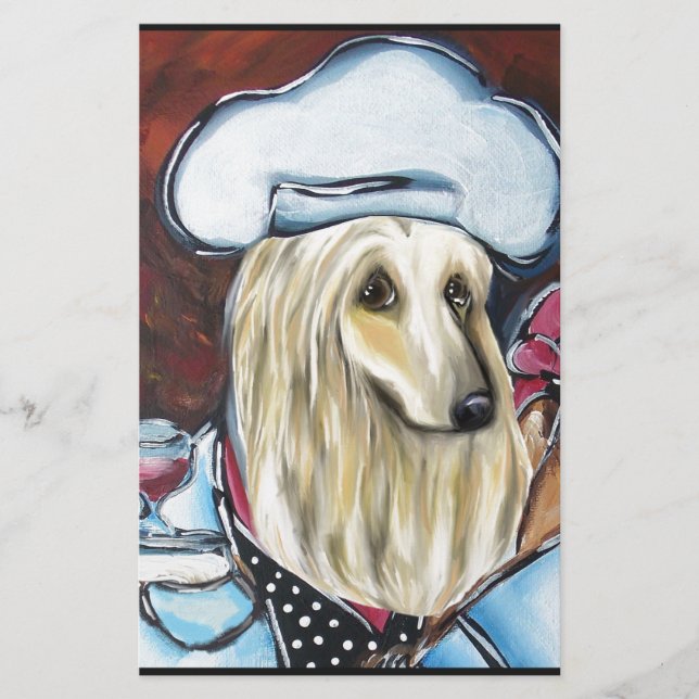 Afghaanse windhond chef (Voorkant)