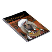 Afghaanse windhond Chef Notitieboek (Rechterzijde)