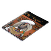Afghaanse windhond Chef Notitieboek (Linkerzijde)