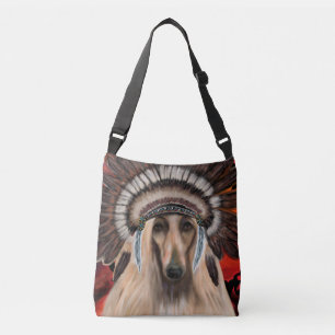 Afghaanse windhond crossbody tas