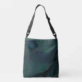 Afghaanse windhond   crossbody tas (Achterkant)