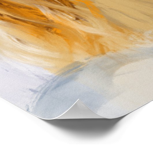 Afghaanse windhond engel       poster (Hoek)