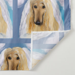 Afghaanse windhond engel wandkleed