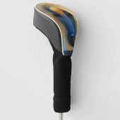 Afghaanse windhond golfheadcover (Schuin)