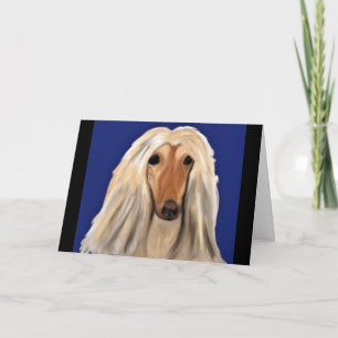 Afghaanse windhond  kaart