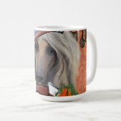 Afghaanse windhond koffiemok (Voorkant rechts)