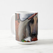 Afghaanse windhond koffiemok (Voorkant links)