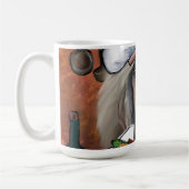 Afghaanse windhond koffiemok (Links)
