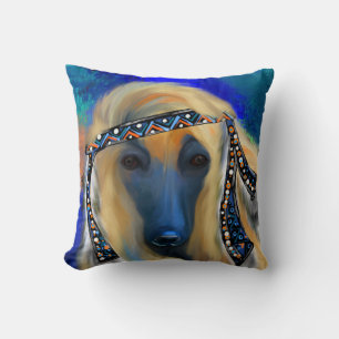 Afghaanse windhond kussen