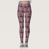 Afghaanse windhond leggings (Voorkant)