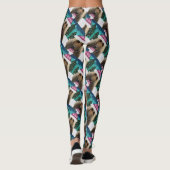 Afghaanse windhond          leggings (Achterkant)