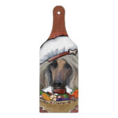 Afghaanse windhond snijplank (Voorkant)