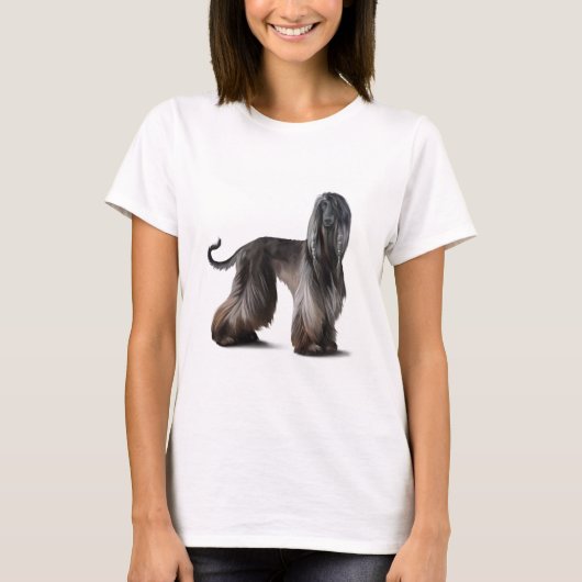 Afghaanse windhond t-shirt (Voorkant)
