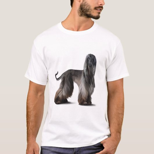 Afghaanse windhond t-shirt (Voorkant)