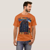 Afghaanse windhond   t-shirt (Voorkant volledig)