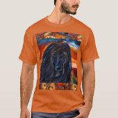 Afghaanse windhond   t-shirt (Voorkant)