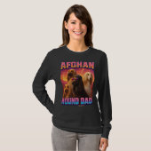 Afghaanse windhond t-shirt (Voorkant volledig)