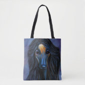 Afghaanse windhond     tote bag (Voorkant)