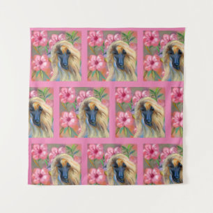 Afghaanse windhond   wandkleed
