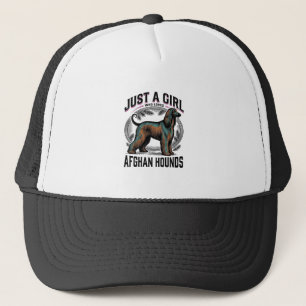 Afghaanse windhondliefhebber vintage hond moeder s trucker pet