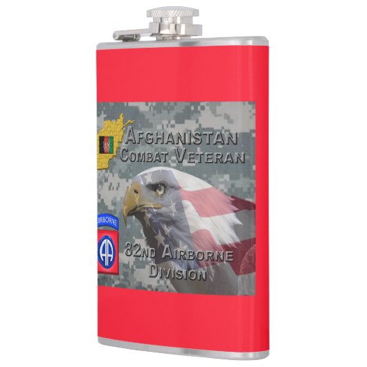 "Afghan Combat Veteran" - 82nd Airborne Division Heupfles (Links)