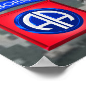 "Afghan Combat Veteran" - 82nd Airborne Division Poster (Hoek)