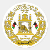 Afghan Emblem Sticker (Voorkant)